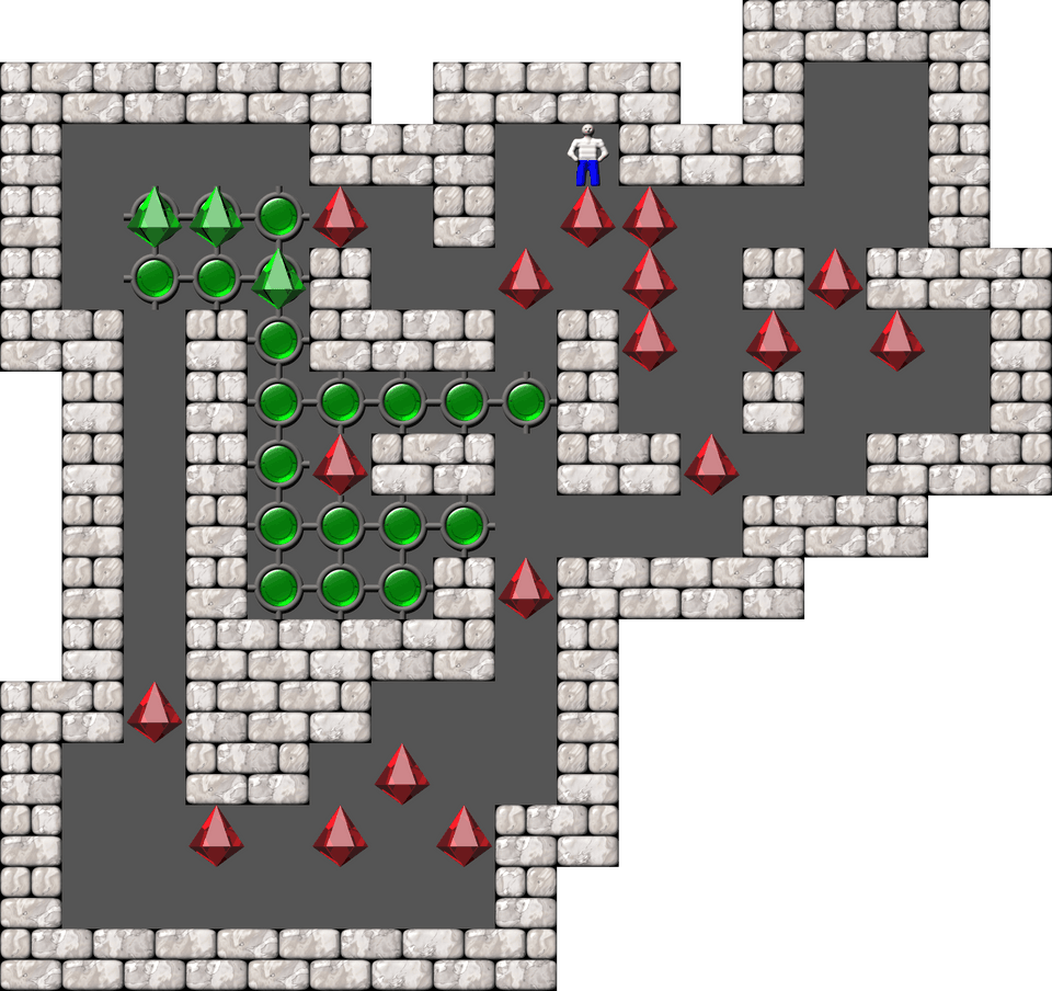 Sokoban Thinking Rabbit Arranged level 456